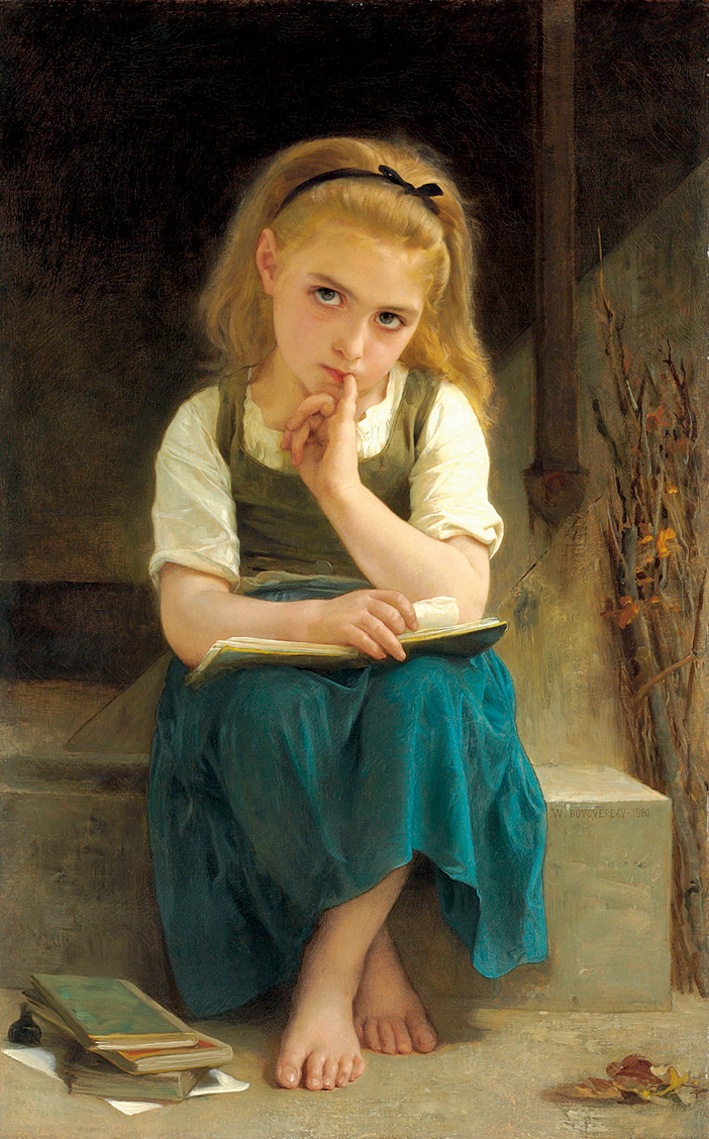  阿道夫·布格罗 Adolphe Bouguereau ——小憩 (8)